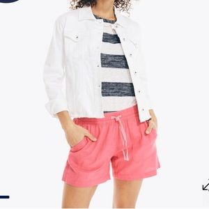 NWT Nautica Ladies' Linen Blend Short